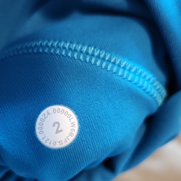 Lululemon Swift Speed High-Rise Blue Size 2 EXCELLENT CONDITION - Picture 10 of 13